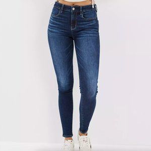 American Eagle Curvy Highest Rise Jegging in Dark Wash
